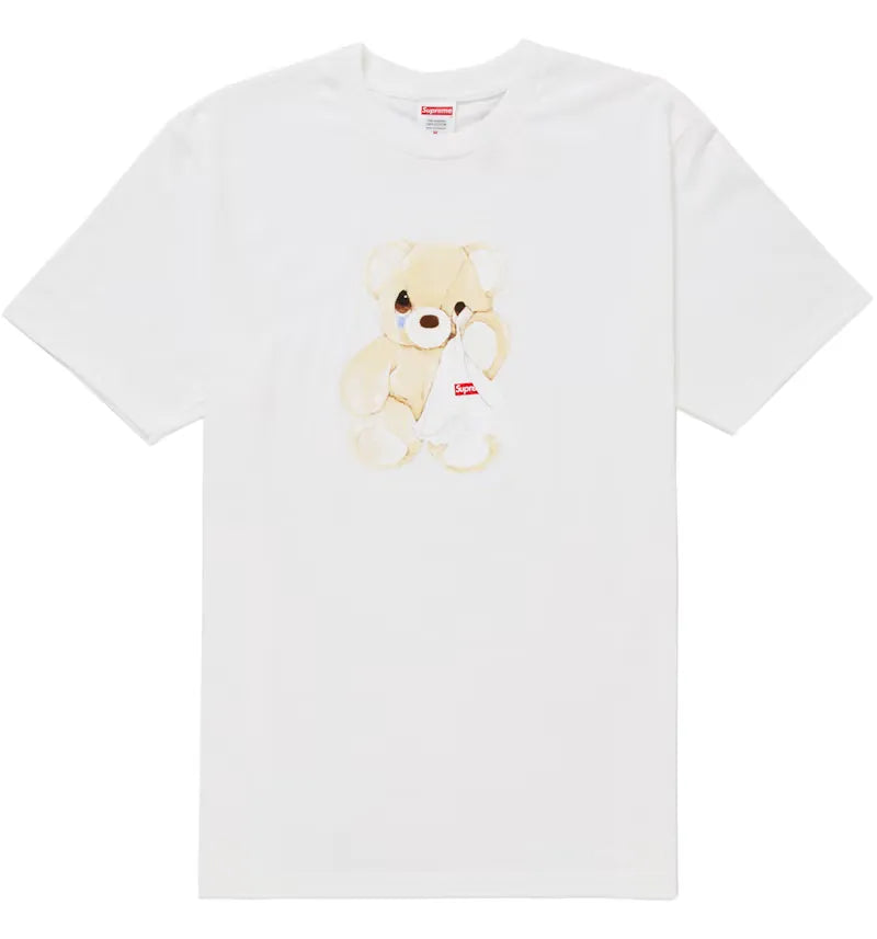 Supreme Bear Tee (SS25) White - vue 360