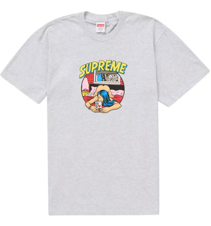 Supreme Bedroom Tee (SS25) Ash Grey - authentic Supreme product