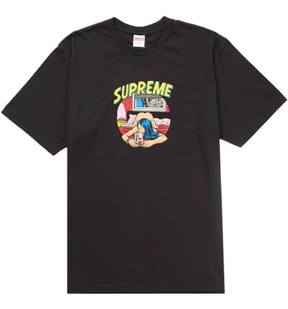 Supreme Bedroom Tee (SS25) Black - authentic Supreme product