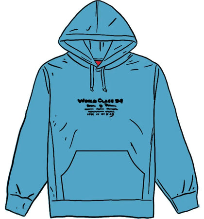 Supreme Best Of The Best Hooded L/S Top Slate - authentic Supreme product