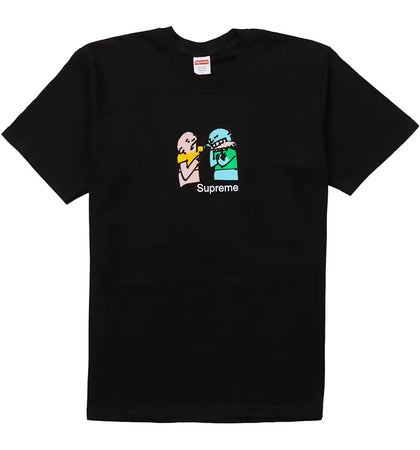 Supreme Bite Tee Black - authentic Supreme product