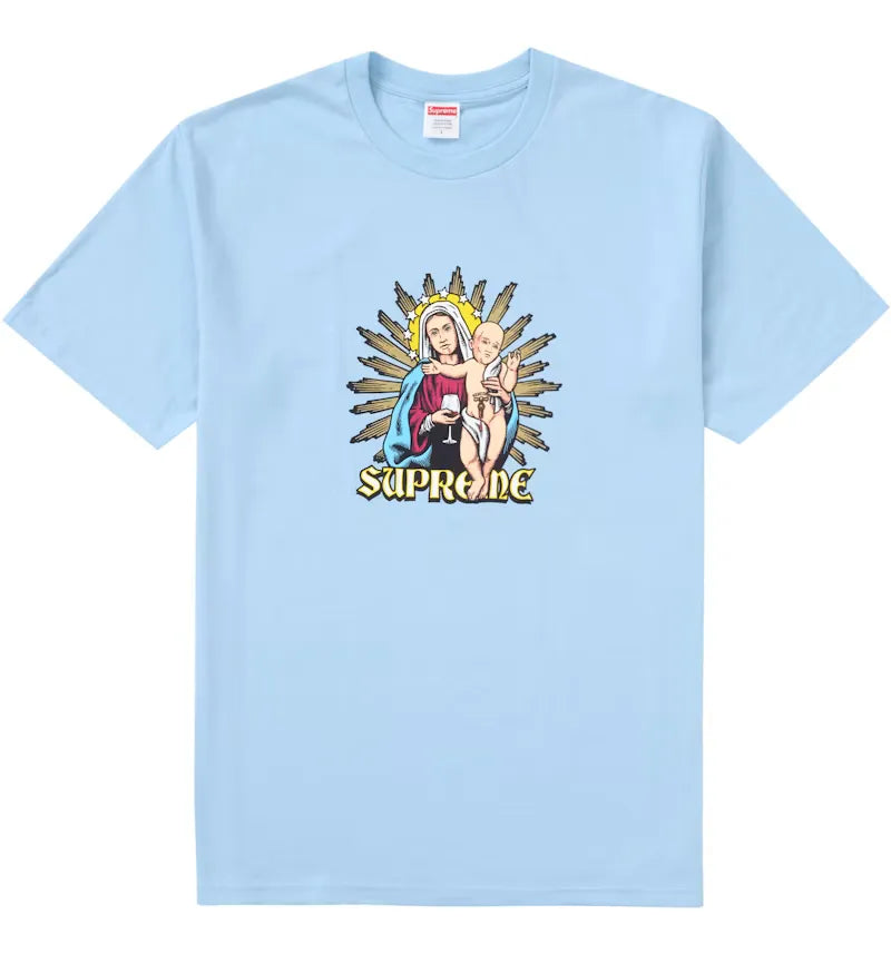 Supreme Blood Tee Powder Blue - vue 360