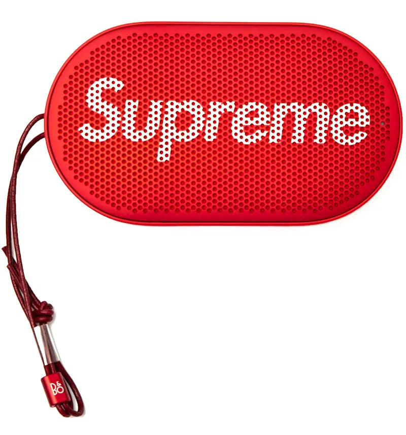 Supreme B&O PLAY by Bang & Olufsen P2 Wireless Speaker Red - vue 360