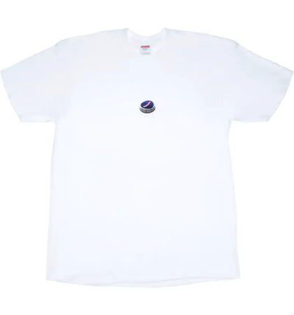 Supreme Bottle Cap Tee White - authentic Supreme product