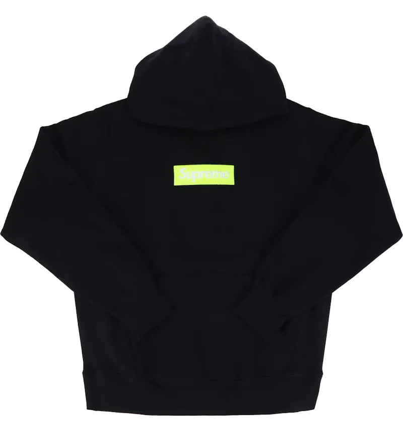 Supreme Box Logo Hooded Sweatshirt (FW17) Black - vue 360