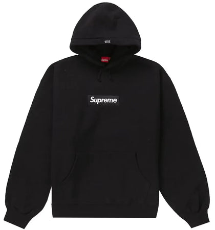 Supreme Box Logo Hooded Sweatshirt (FW23) Black - authentic Supreme apparel