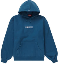 Supreme Box Logo Hooded Sweatshirt (FW23) Blue