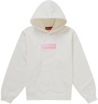 Supreme Box Logo Hooded Sweatshirt (FW25) White