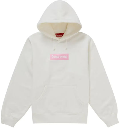 Supreme Box Logo Hooded Sweatshirt (FW25) White - authentic Supreme apparel