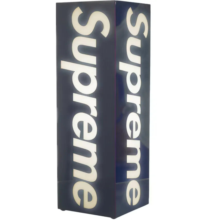 Supreme Box Logo Lamp Blue - vue 360