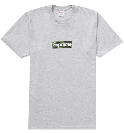Supreme Box Logo Tee (FW23) Ash Grey - authentic Supreme product