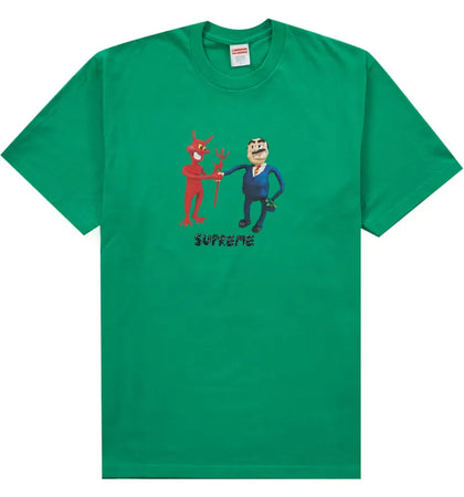 Supreme Business Tee Green - authentic Supreme product