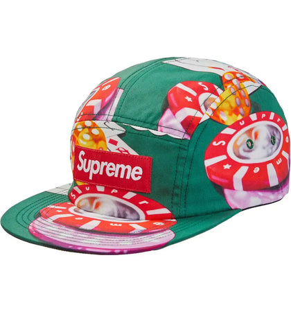 Supreme Casino Camp Cap Green - authentic Supreme product