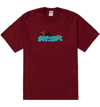 Supreme Catwoman Tee Cardinal - authentic Supreme product