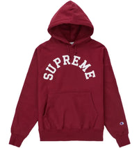 Supreme Champion Hooded Sweatshirt (SS25) Red