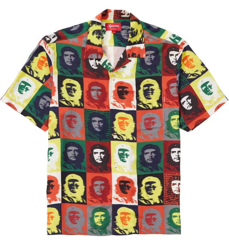 Supreme Che Rayon S/S Shirt Multicolor - vue 360