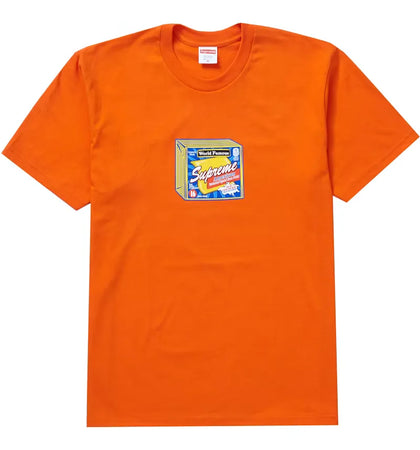 Supreme Cheese Tee Orange - authentic Supreme product