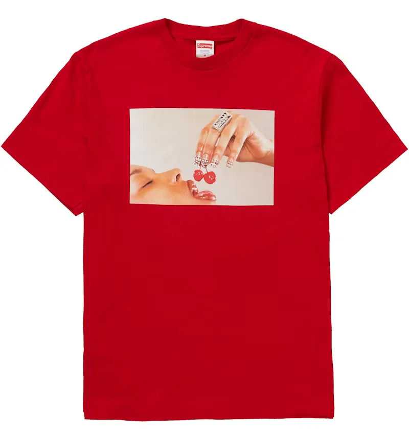 Supreme Cherries Tee Red - vue 360