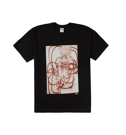 Supreme Christopher Wool 2001 Tee Black - authentic Supreme product