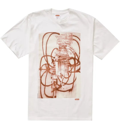 Supreme Christopher Wool 2001 Tee White - authentic Supreme product
