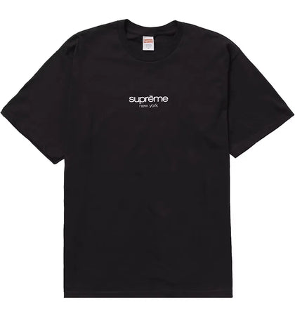 Supreme Classic Logo Tee Black - authentic Supreme product