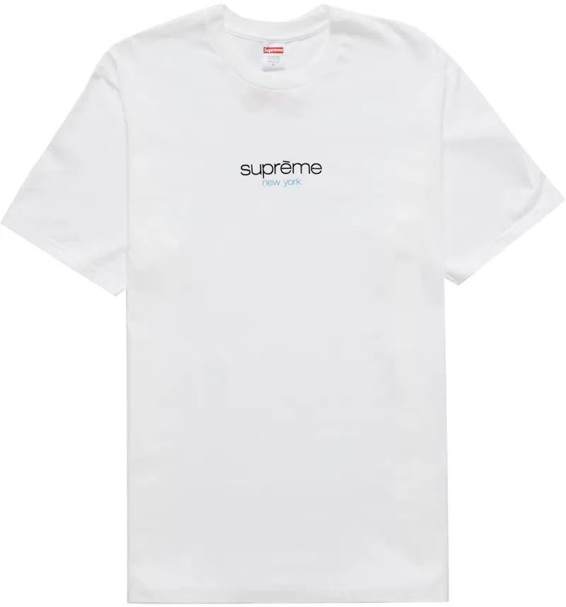 Supreme Classic Logo Tee White - vue 360