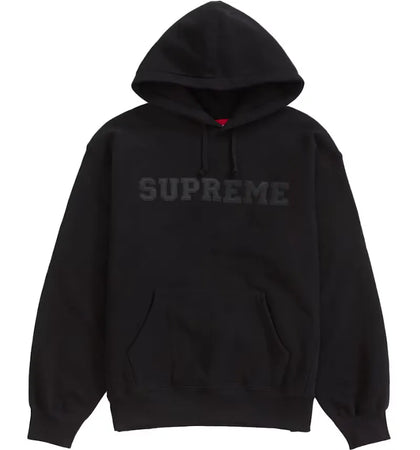 Supreme Collegiate Hooded Sweatshirt Black - authentic Supreme apparel