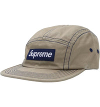 Supreme Contrast Stitch Camp Cap (SS18) Tan