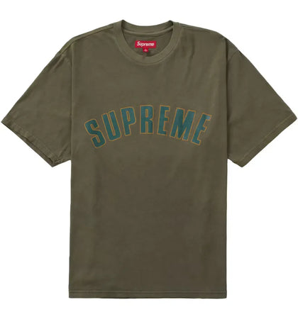 Supreme Cracked Arc S/S Top Olive - authentic Supreme product