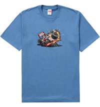 Supreme Crash Tee (FW21) Dusty Light Royal