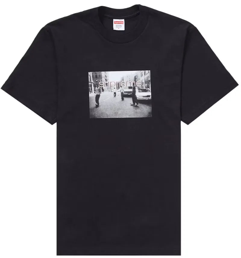 Supreme Crew 96 Tee Black - vue 360