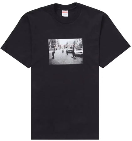 Supreme Crew 96 Tee Black - authentic Supreme product