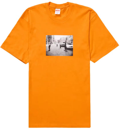 Supreme Crew 96 Tee Orange - authentic Supreme product