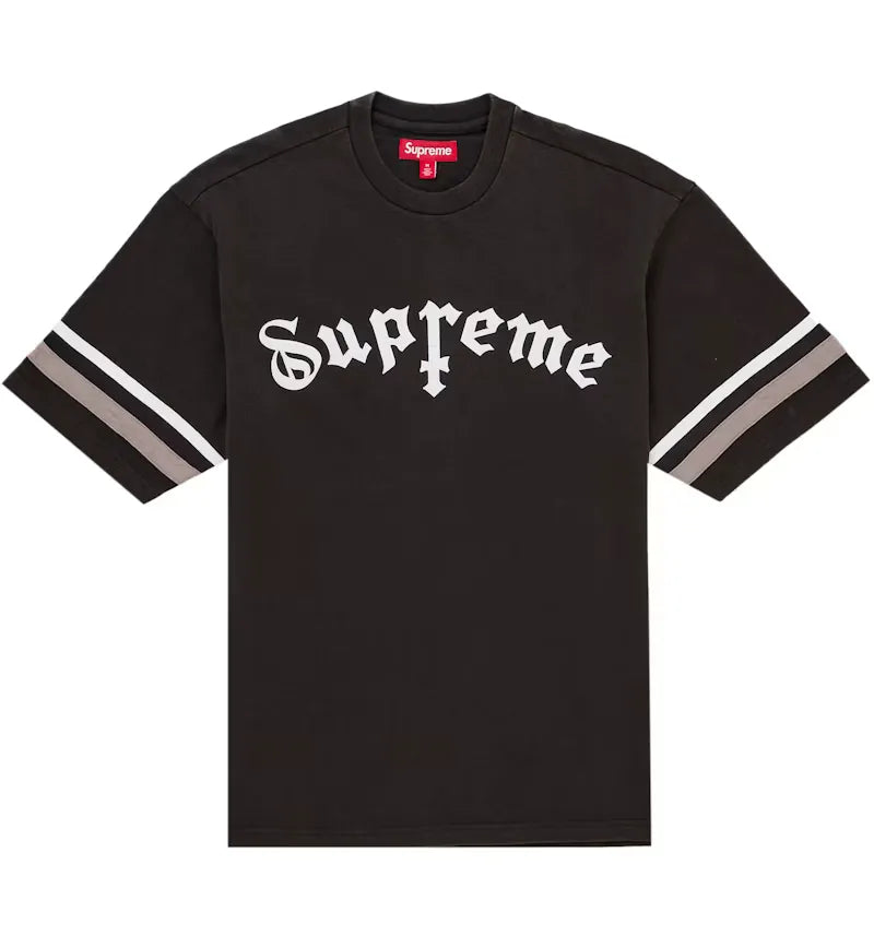 Supreme Cross S/S Top Black - vue 360