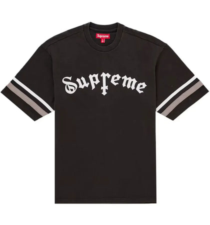 Supreme Cross S/S Top Black - authentic Supreme product