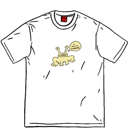 Supreme Daniel Johnston Frog Tee White - authentic Supreme product