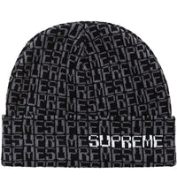 Supreme Digital Beanie Black