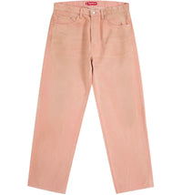 Supreme Distressed Loose Fit Selvedge Jean (FW25) Washed Pink