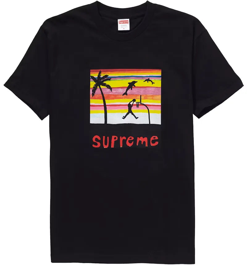 Supreme Dunk Tee Black - vue 360