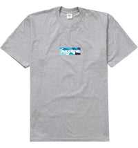 Supreme Emilio Pucci Box Logo Tee Heather Grey/Blue