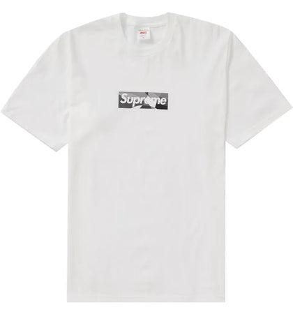 Supreme Emilio Pucci Box Logo Tee White/Black - authentic Supreme product