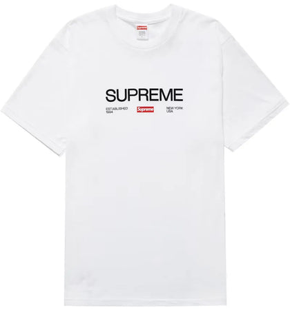 Supreme Est. 1994 Tee White - authentic Supreme product