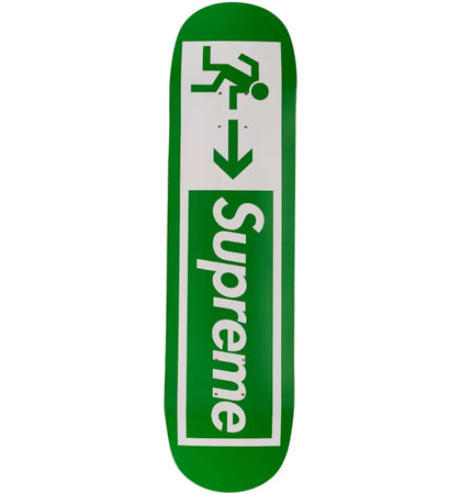 Supreme Exit Skateboard Deck Green - authentic Supreme product