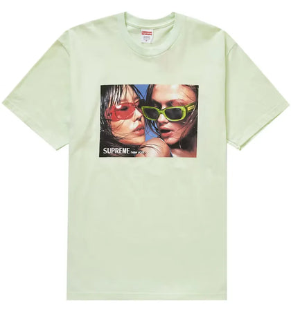 Supreme Eyewear Tee Pale Green - authentic Supreme product