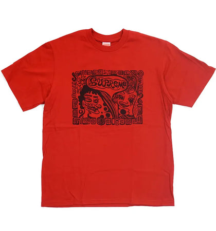 Supreme Faces Tee Red - authentic Supreme product