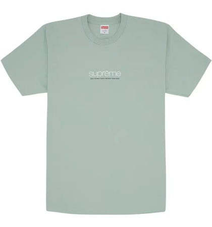 Supreme Five Boroughs Tee Pale Aqua - authentic Supreme product