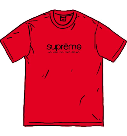 Supreme Five Boroughs Tee Red - authentic Supreme product