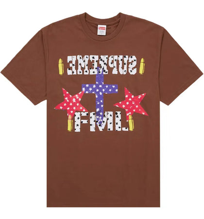 Supreme FML Tee Brown - authentic Supreme product