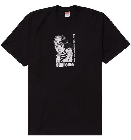 Supreme Freaking Out Tee Black - authentic Supreme product