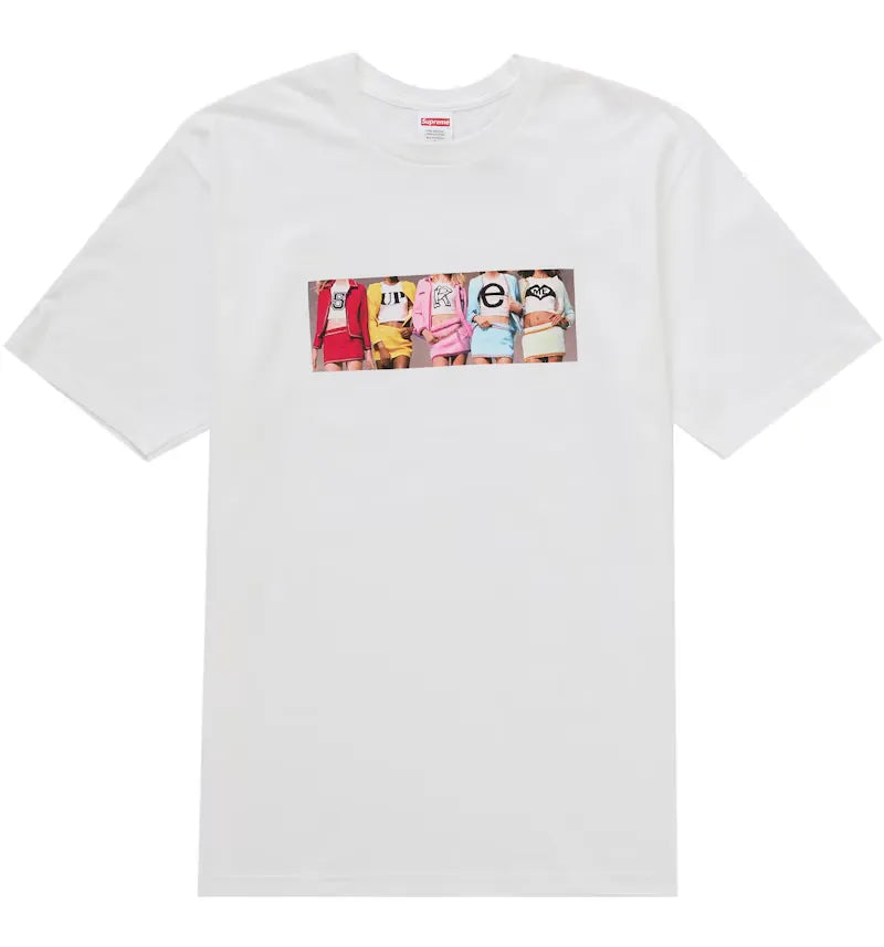Supreme Girls Tee (FW25) White - vue 360